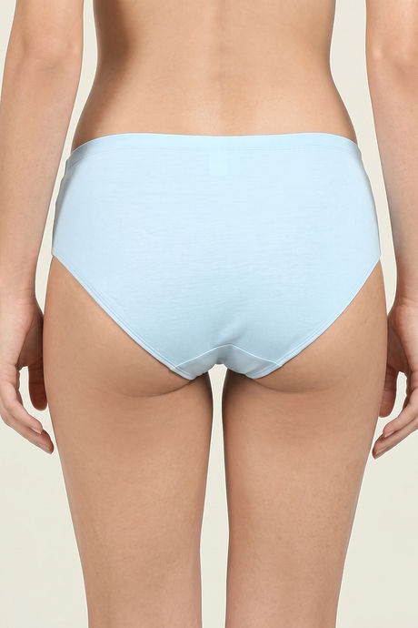 Zivame Medium Rise Full Coverage Hipster Panty (Pack of 3) - Multicolor — image 9